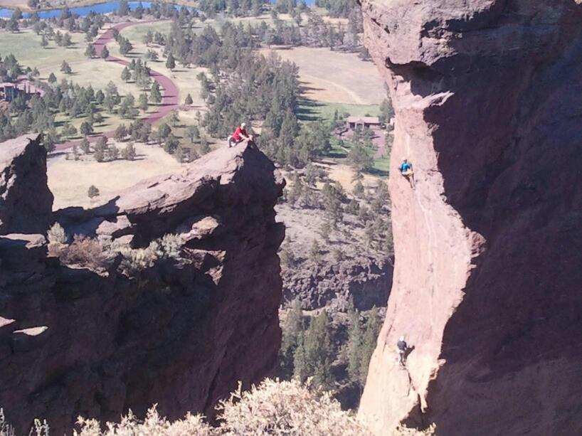 Myself Climbing in Oregon